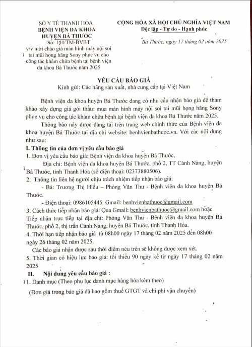 Thư ch&agrave;o gi&aacute; m&agrave;n h&igrave;nh nội soi TMH-h&igrave;nh ảnh-0.jpg