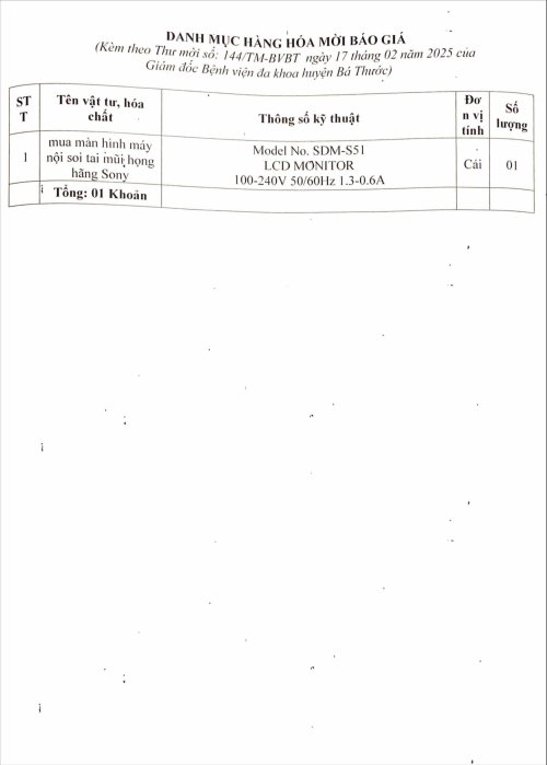 Thư ch&agrave;o gi&aacute; m&agrave;n h&igrave;nh nội soi TMH-h&igrave;nh ảnh-2.jpg